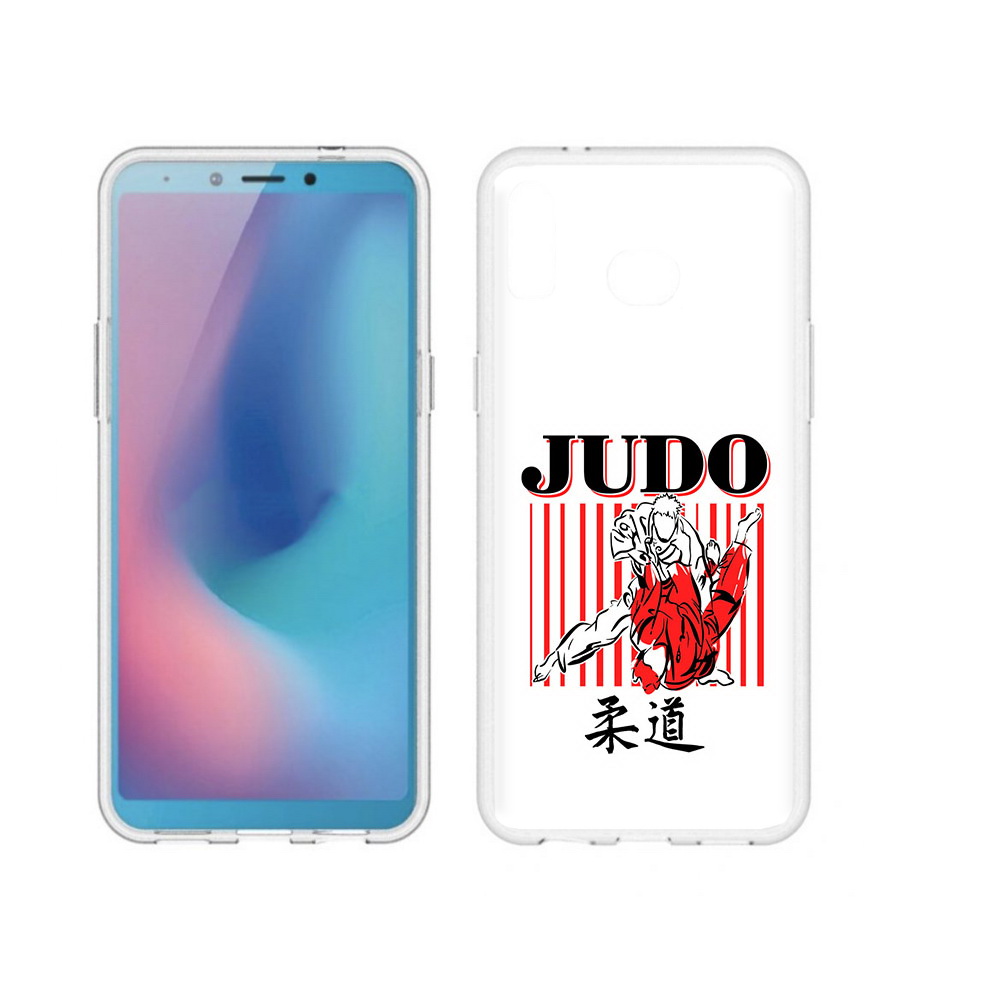 

Чехол MyPads Tocco для Samsung Galaxy A6s Дзюдо (PT123850.597.66), Прозрачный, Tocco