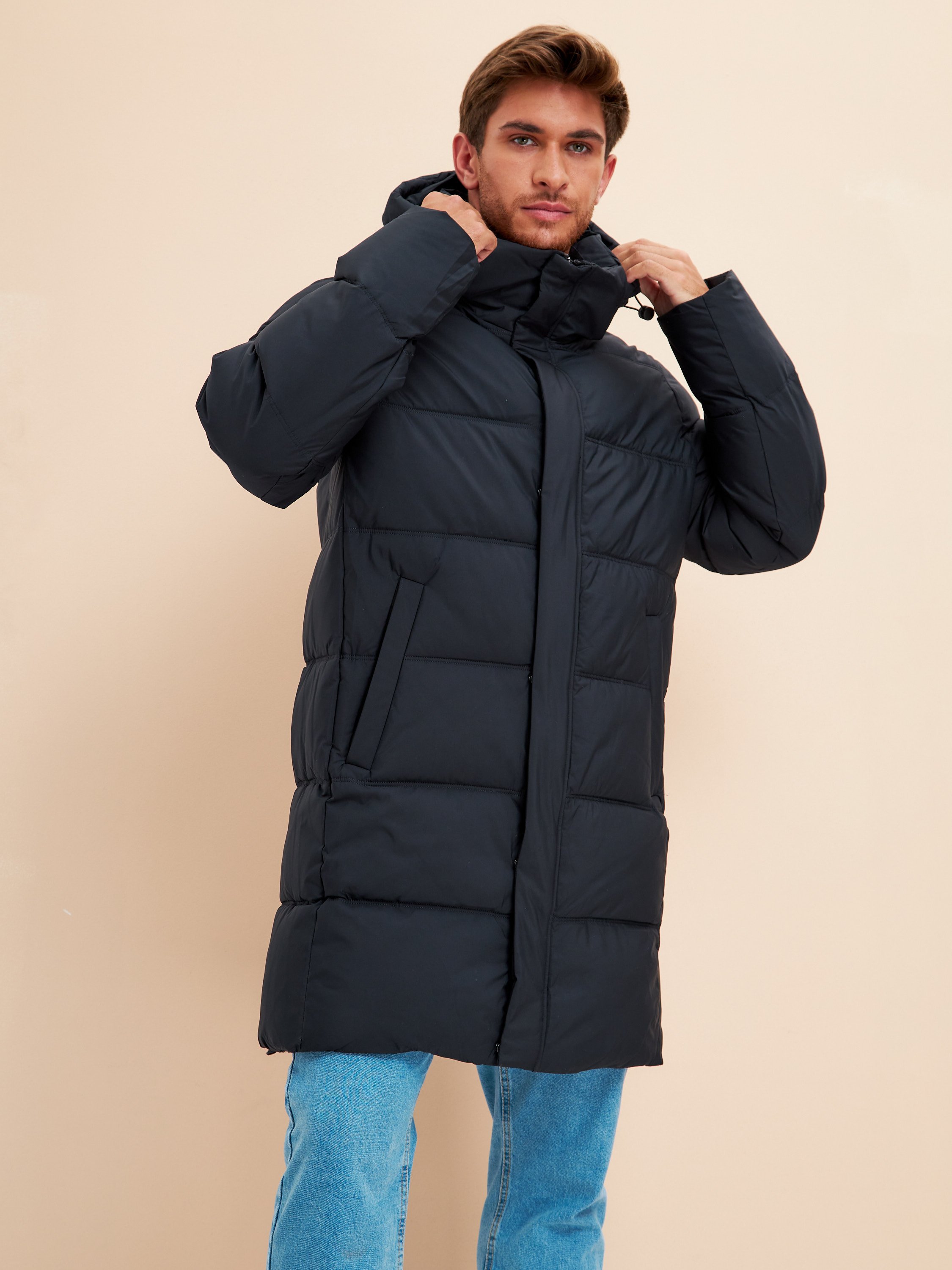 Полупальто Grizman для мужчин, тёмно-синее, размер 52, 72519