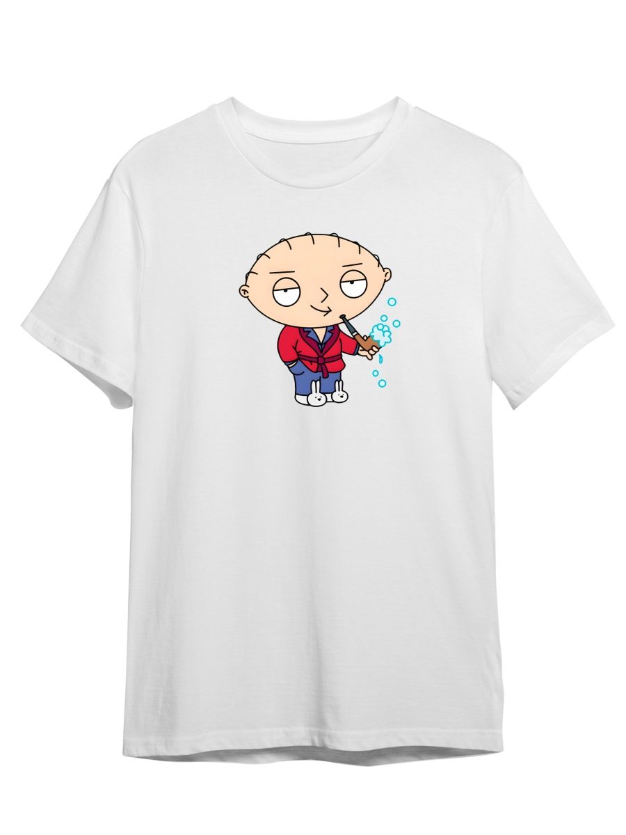 

Футболка унисекс Каждому Своё Гриффины/Family Guy/Мультсериал MUGR5 белая 5XL, "Гриффины/Family Guy/Мультсериал" MUGR5