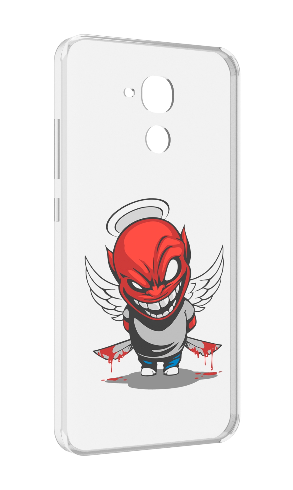 

Чехол MyPads злой-ангел для Huawei Honor 5C/7 Lite/GT3 5.2, Прозрачный, Tocco