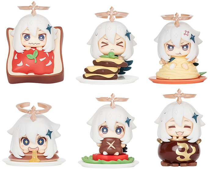 Набор фигурок miHoYo Genshin Impact Paimon Delicacies Blind Box