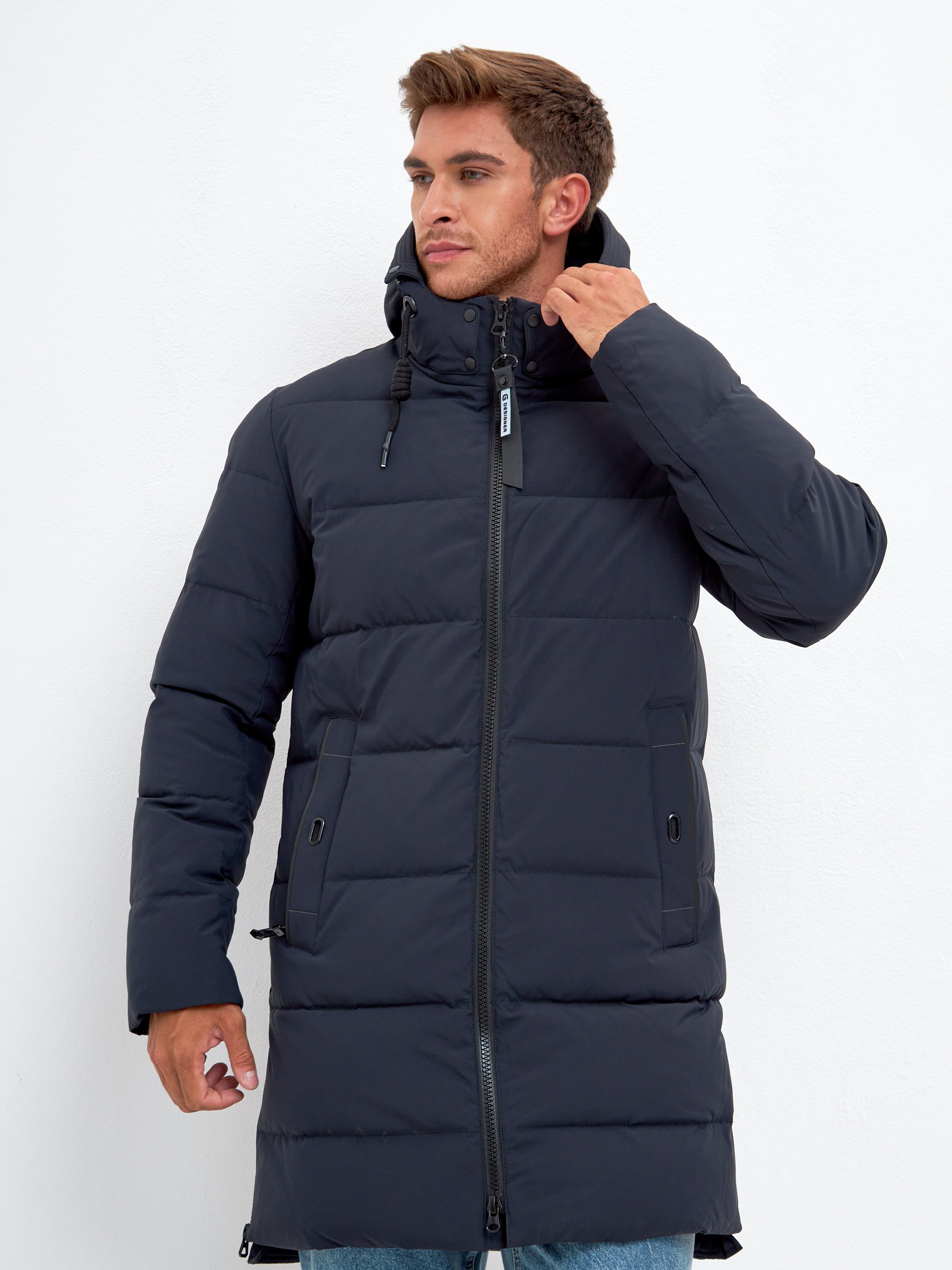 Полупальто Grizman для мужчин, тёмно-синее, размер 54, 71653