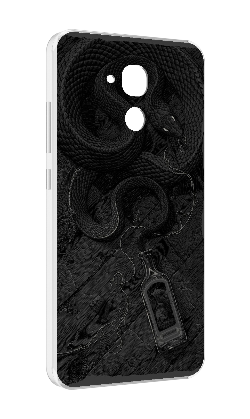 

Чехол MyPads змея с бутылкой для Huawei Honor 5C/7 Lite/GT3 5.2, Прозрачный, Tocco