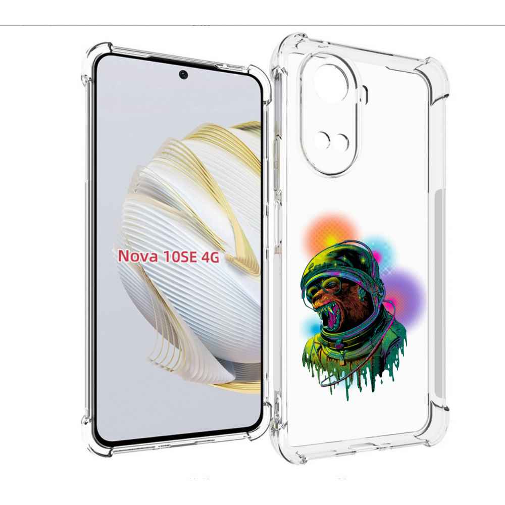 

Чехол MyPads медведь космонавт для Huawei Nova 10 SE, Прозрачный, Tocco