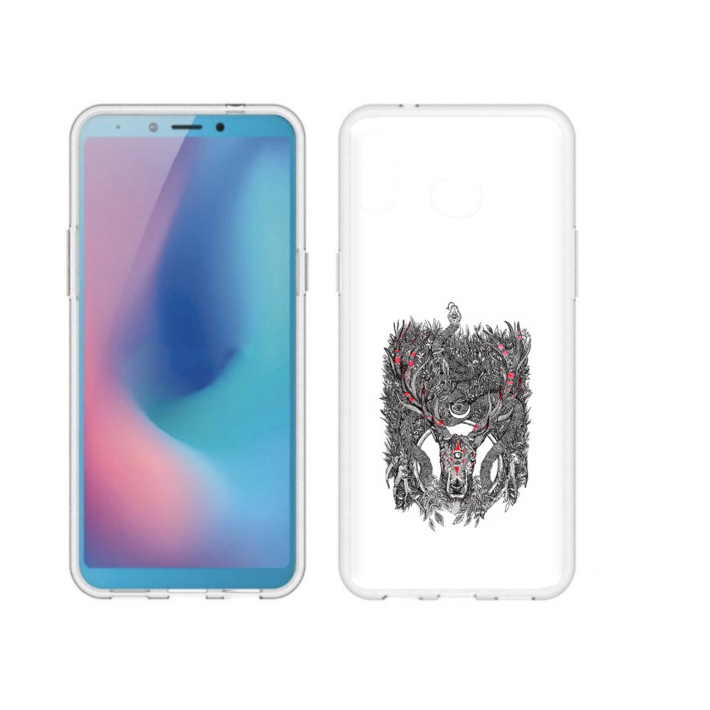 

Чехол MyPads Tocco для Samsung Galaxy A6s Дизайнерские_676 (PT123850.597.67), Прозрачный, Tocco