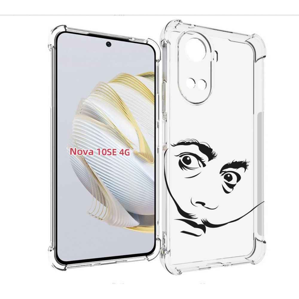 

Чехол MyPads мужчина с длинными усами для Huawei Nova 10 SE, Прозрачный, Tocco