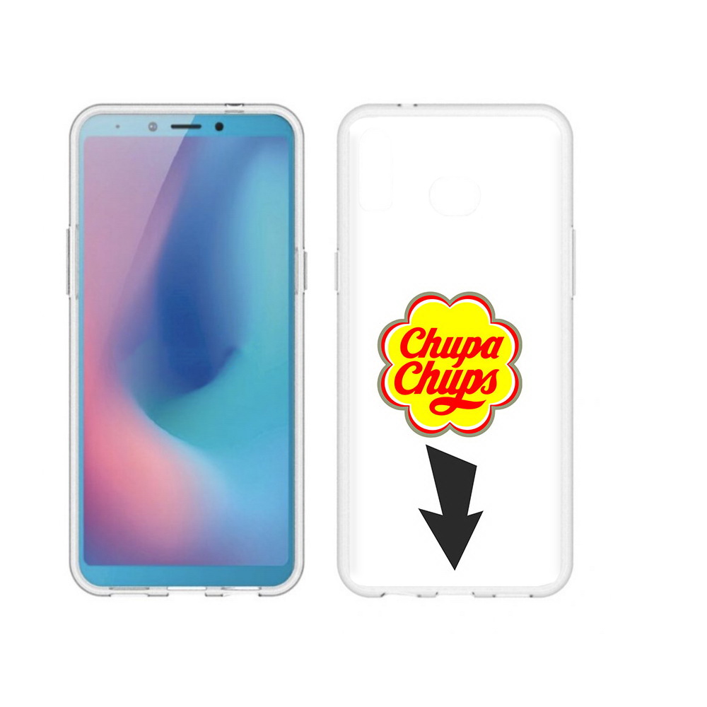 

Чехол MyPads Tocco для Samsung Galaxy A6s чупа чупс (PT123850.597.694), Прозрачный, Tocco