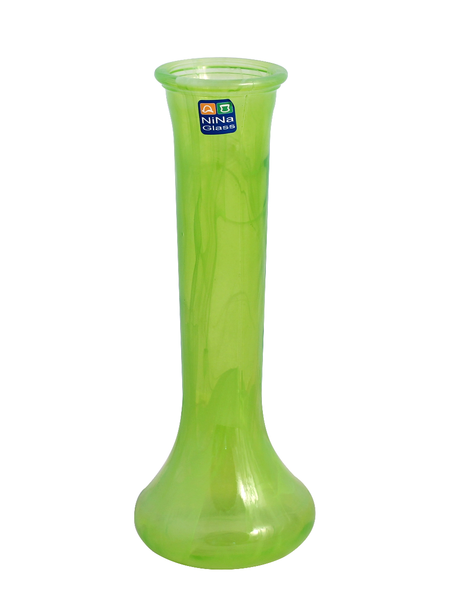 

Ваза NiNaGlass _92-042-21 см. Ваза алеб.крш.лайм.