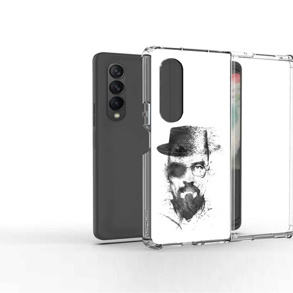 

Чехол MyPads Tocco для Samsung Galaxy Z Fold2 загадочный человек, Прозрачный, Tocco