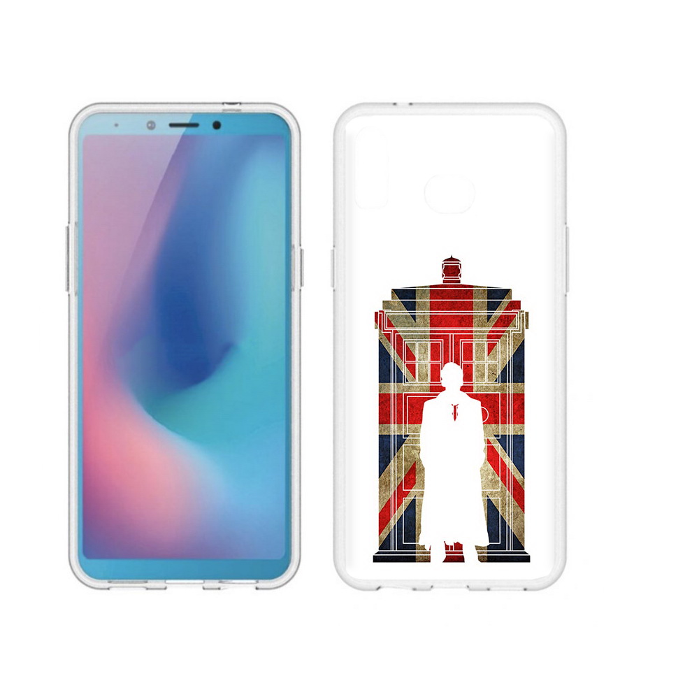 

Чехол MyPads Tocco для Samsung Galaxy A6s шерлок холмс (PT123850.597.699), Прозрачный, Tocco