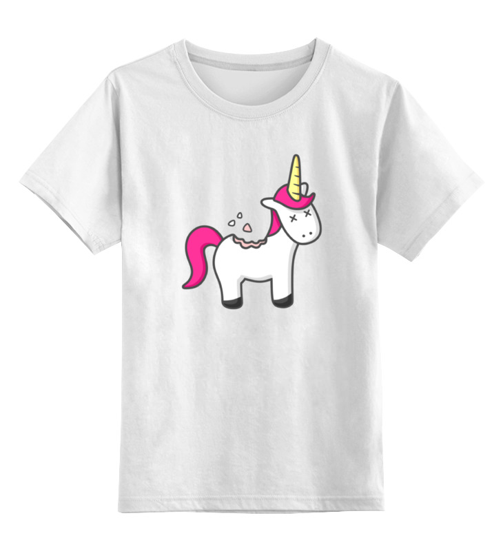 

Футболка детская Printio Единорог (unicorn) цв. белый р. 104, Единорог (unicorn)