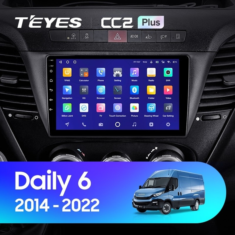 Автомобильная магнитола Teyes CC2 Plus 4/32 Iveco Daily 6 (2014-2022)