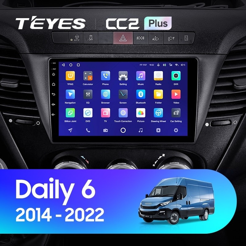 

Автомобильная магнитола Teyes CC2 Plus 4/32 Iveco Daily 6 (2014-2022), CC2 Plus