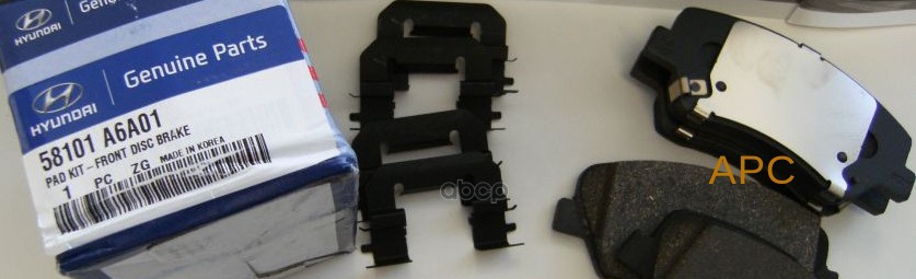 

Колодки Тормозные Hyundai I30 13- Передние Hyundai/Kia Hyundai-KIA арт. 58101A6A01