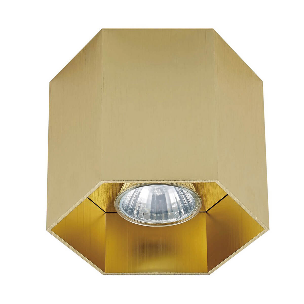 

Накладной светильник Zumaline 20035-GD Polygon cl 1l, 20035-GD Polygon cl 1l