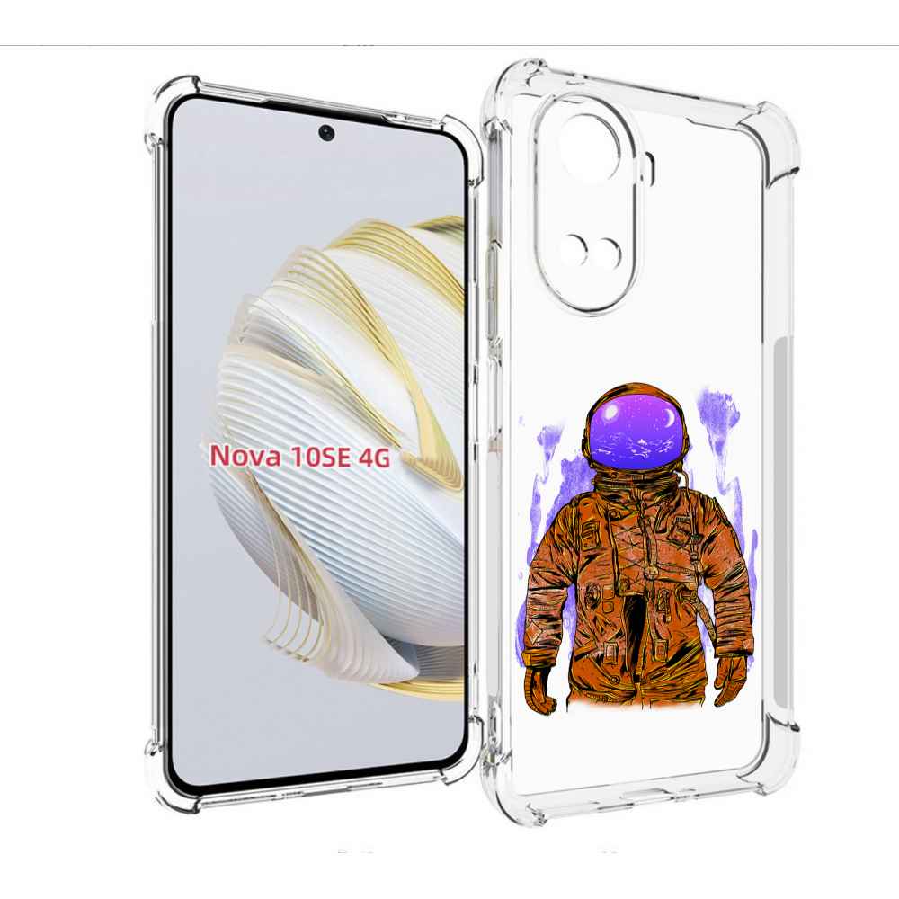 

Чехол MyPads нарисованный мужчина в скафандре для Huawei Nova 10 SE, Прозрачный, Tocco