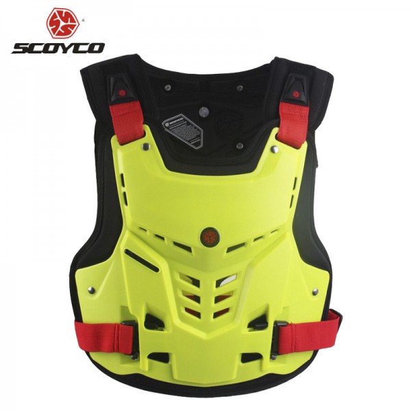 

Защита тела мото SCOYCO AM05 black-yellow, размер M