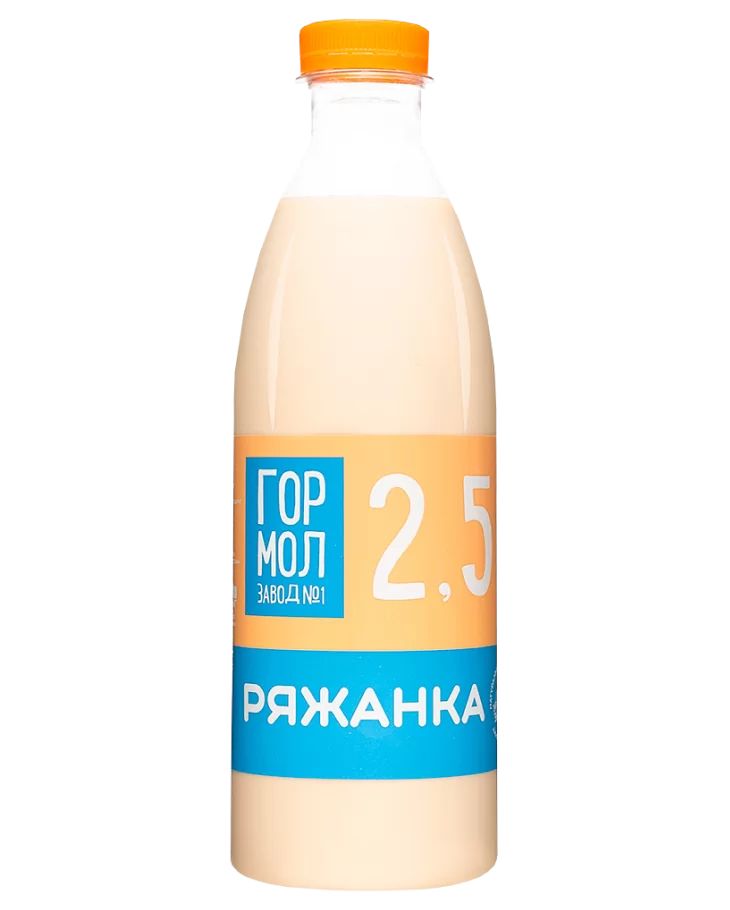 

Ряженка Юргинский гормолзавод 2,5% БЗМЖ 500 мл