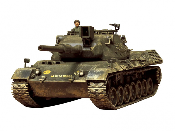

Сборная модель Tamiya 1/35 Зап-герм. танк Leopard c 105мм. пушкой и 1фигурой 35064