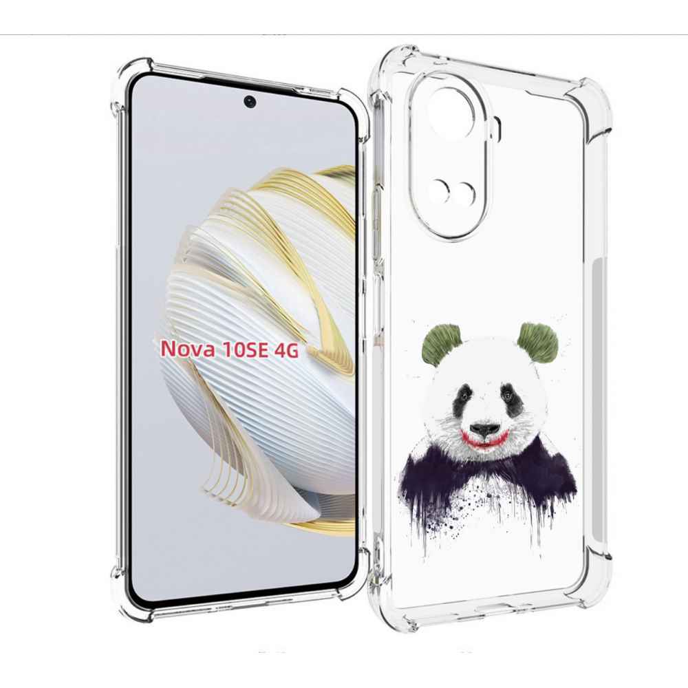 

Чехол MyPads панда джокер для Huawei Nova 10 SE, Прозрачный, Tocco