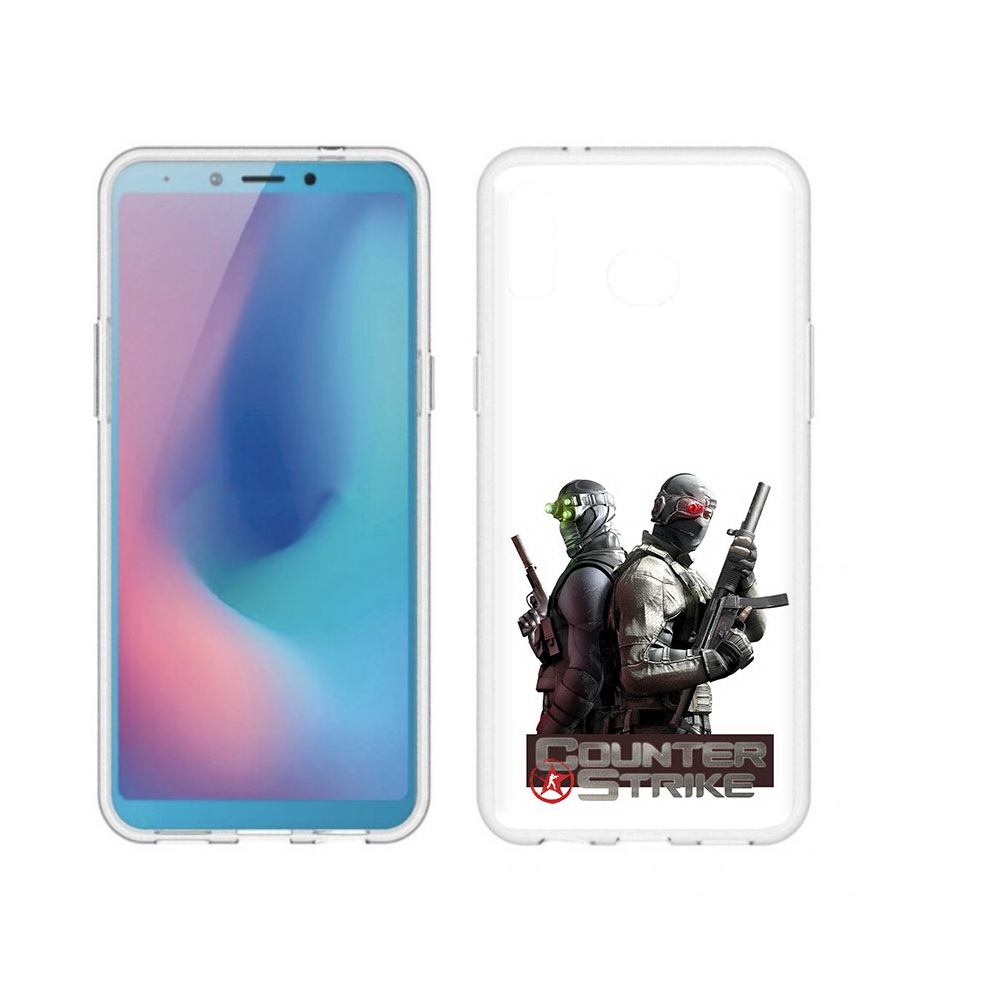 

Чехол MyPads Tocco для Samsung Galaxy A6s КС (PT123850.597.93), Прозрачный, Tocco