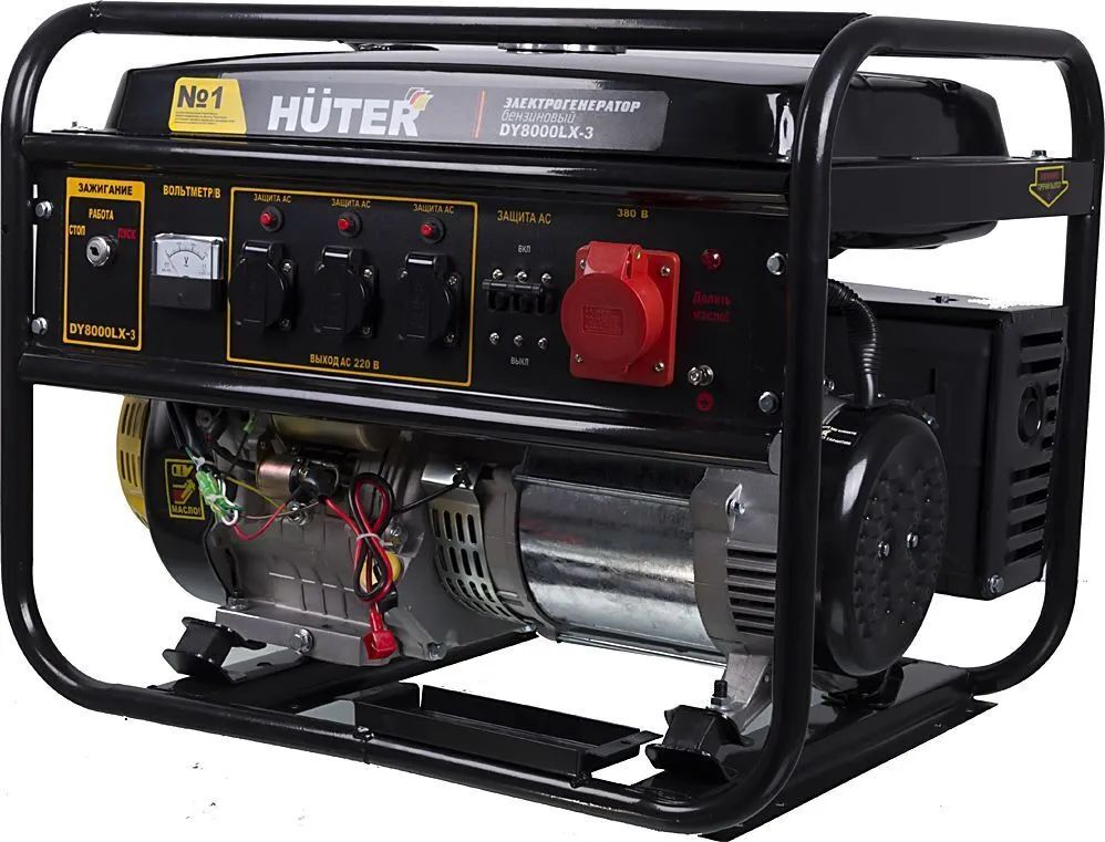 

Электрогенератор DY8000LX-3 Huter
