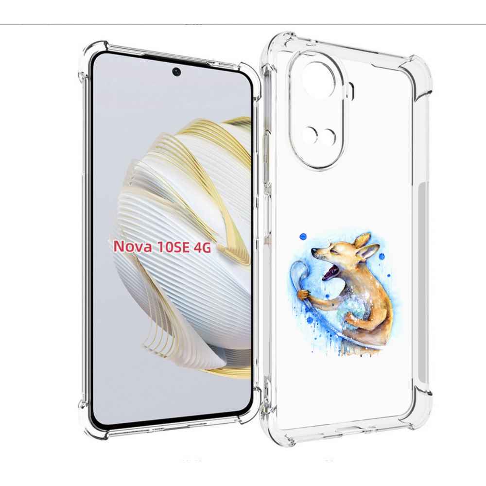 

Чехол MyPads пение в душе для Huawei Nova 10 SE, Прозрачный, Tocco