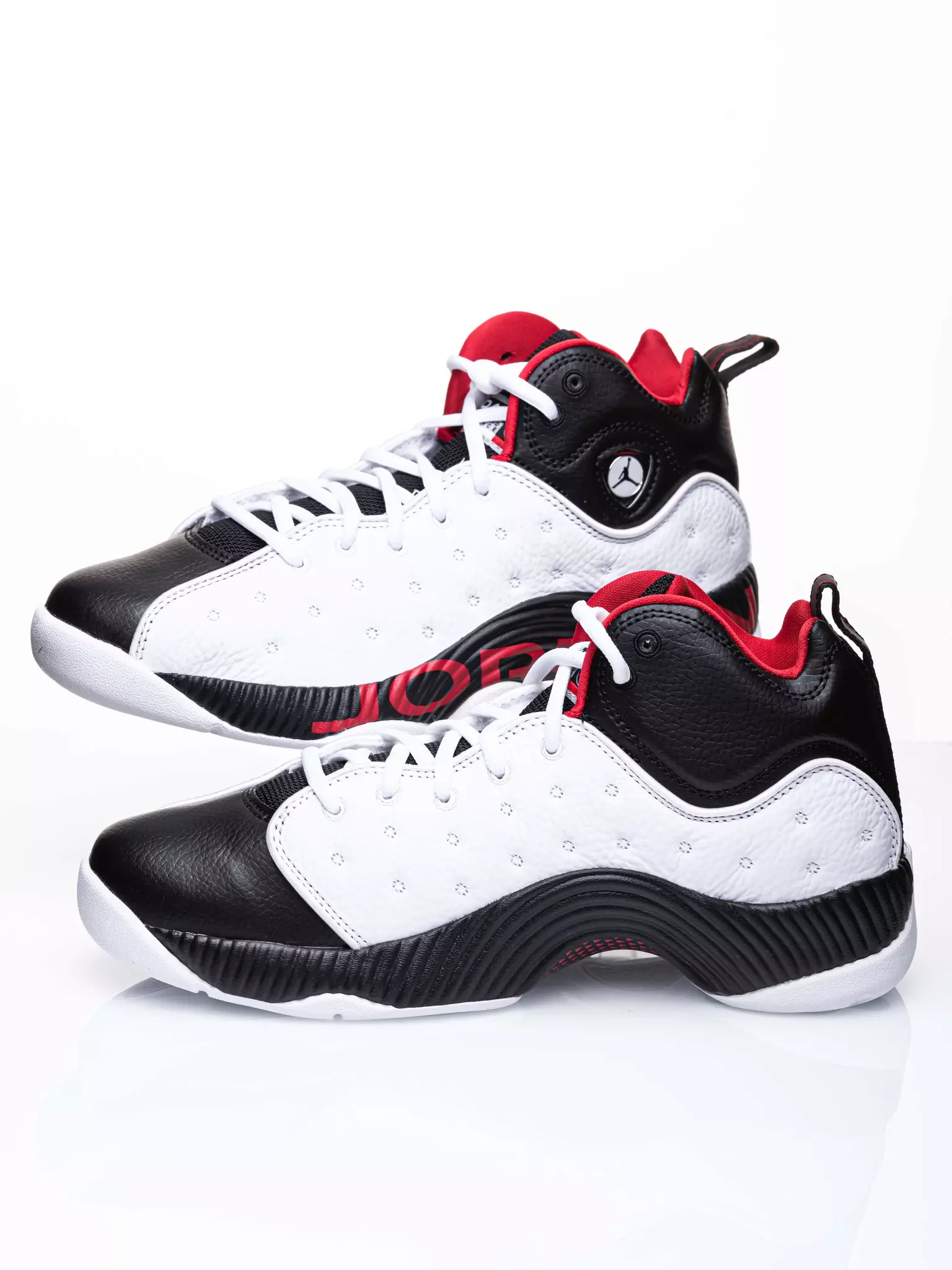 

Кроссовки унисекс Nike JUMPMAN TEAM II белые 8.5 US, Разноцветный, JUMPMAN TEAM II