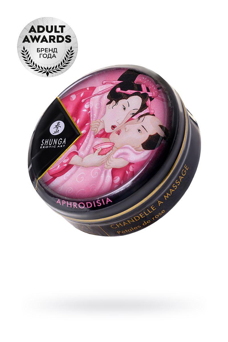 

Массажное аромамасло в виде свечи Shunga «Афродизия. Лепестки роз» 30 м, Aphrodisia