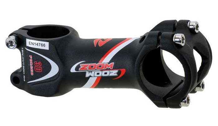

Вынос руля Zoom 3D Forget 130мм 25.4 черный/белый/красный