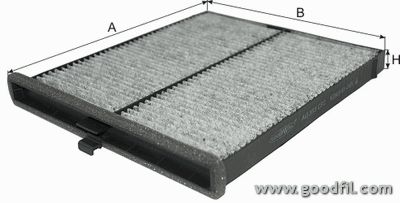 

Фильтр Салона Угольный Goodwill Ag353Cfc