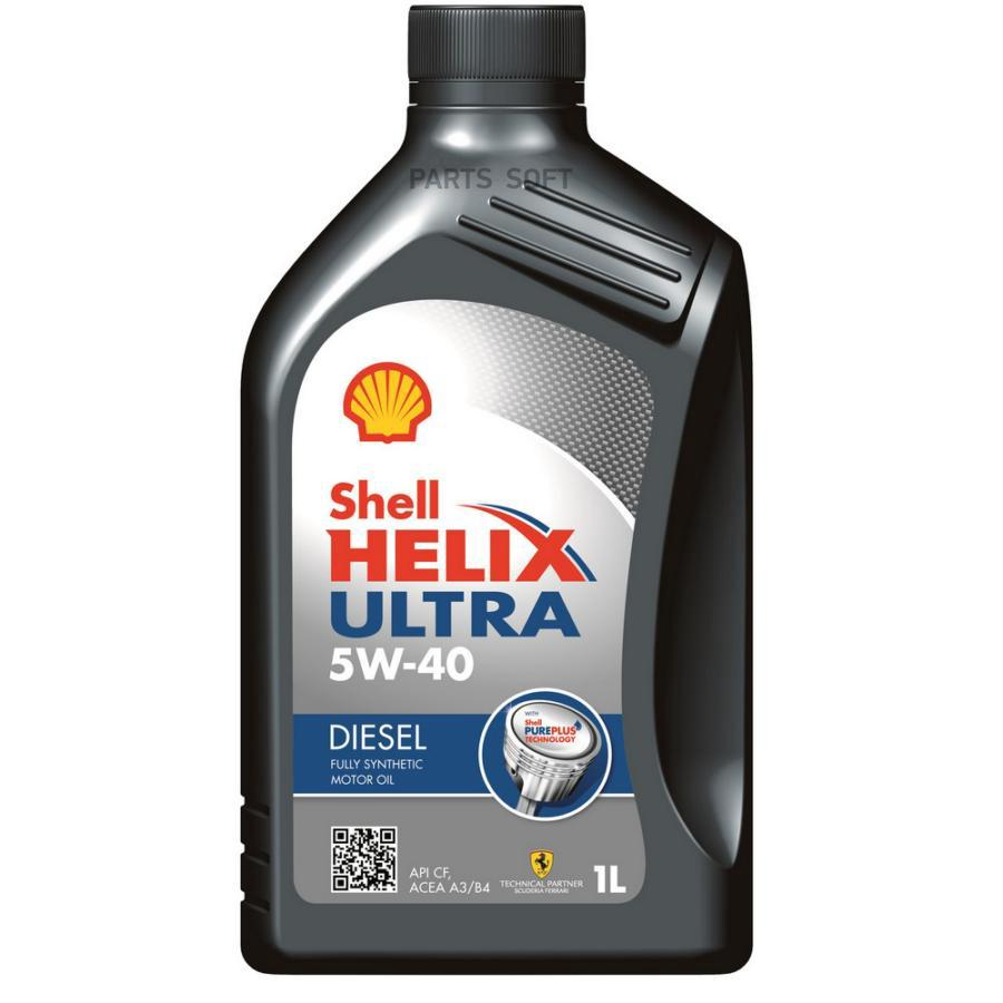 

Моторное масло Shell синтетическое 5W40 Helix Ultra Diesel Cf Api Cf A3/B3/B4 505.00 1л