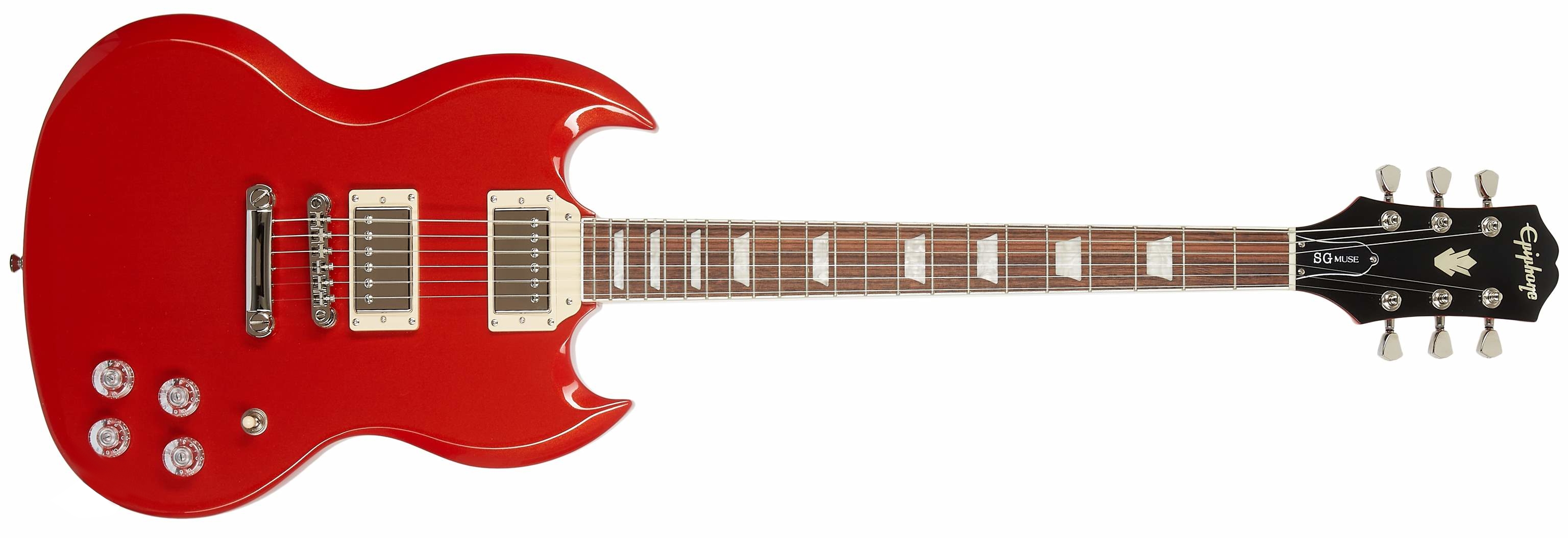 Электрогитара Epiphone SG Muse Scarlet Red Metallic