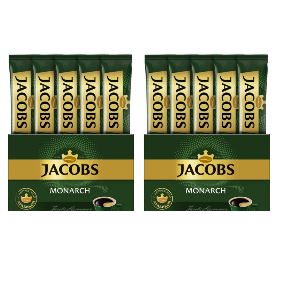 

Кофе растворимый Jacobs Monarch, 2 упаковки по 26 шт