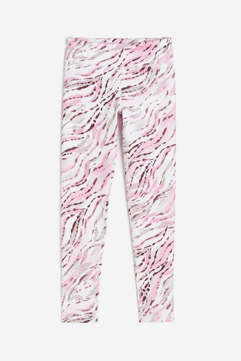 

Брюки детские H&M 1187662, Белый; Розовый, 134, 1187662