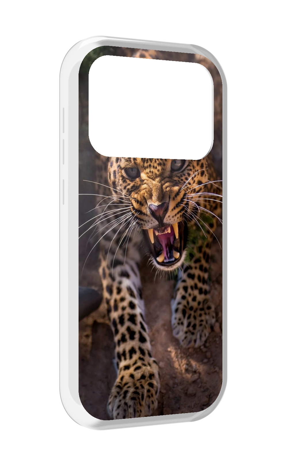 

Чехол MyPads Злой-гепард для Oukitel F150 Air1 Pro / F150 Air1, Прозрачный, Tocco