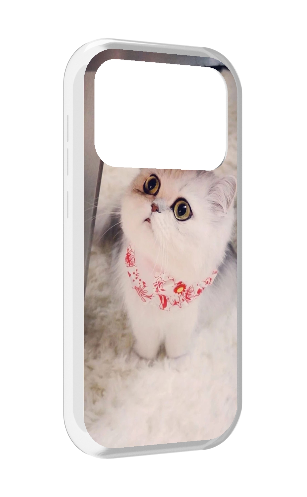 

Чехол MyPads Котеночек женский для Oukitel F150 Air1 Pro / F150 Air1, Прозрачный, Tocco