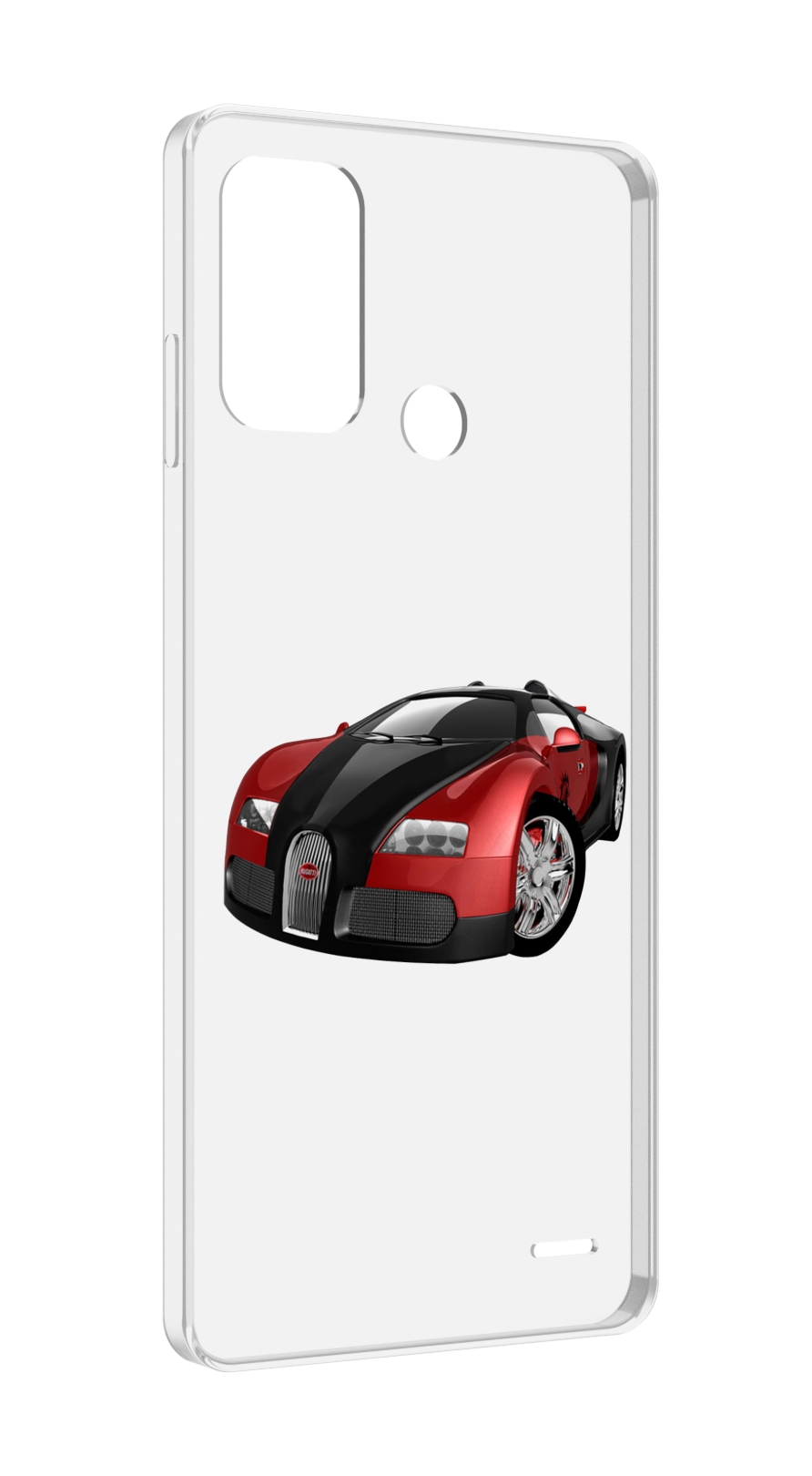 

Чехол MyPads Бука мужской для ZTE Blade A52, Прозрачный, Tocco