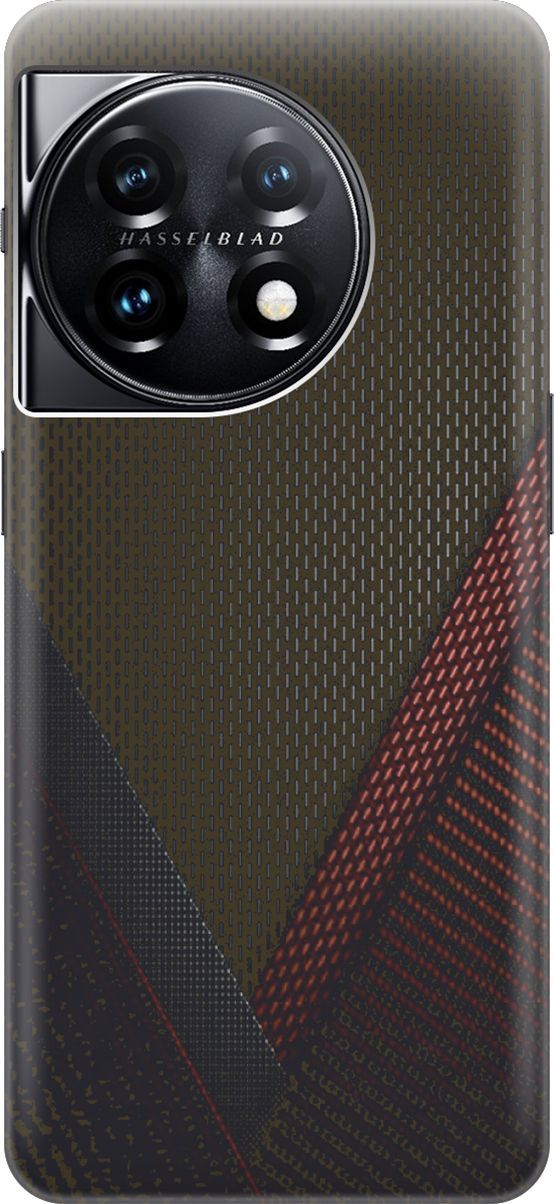 

Силиконовый чехол на OnePlus 11 с принтом "Полотна", Красный;черный, 159468