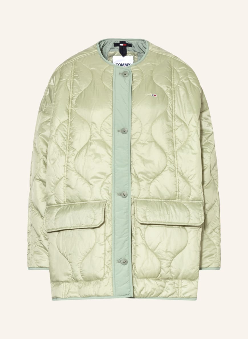 

Куртка женская Tommy Jeans 1001291965 зеленая XL (доставка из-за рубежа), 1001291965