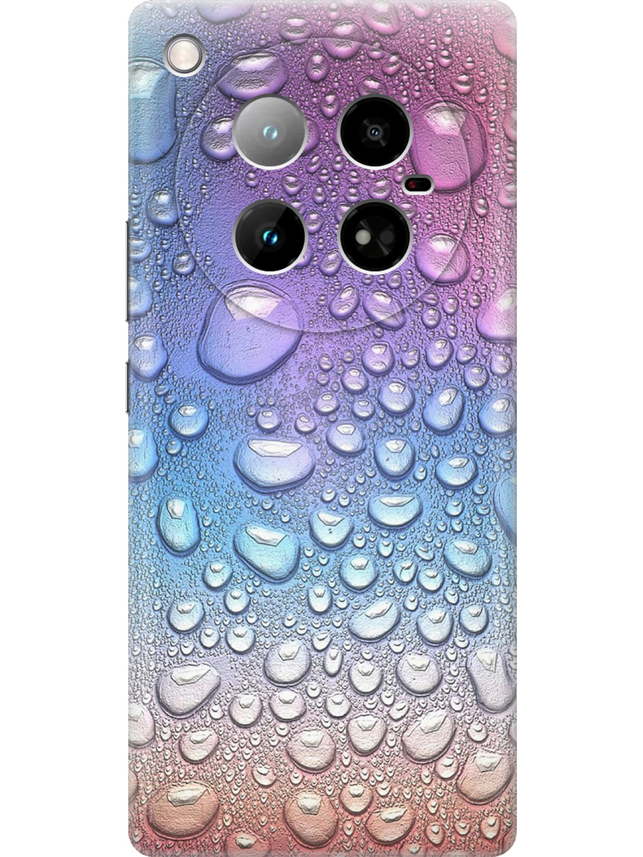 

Силиконовый чехол на Infinix Zero 40 4G с принтом "Множество капель", Прозрачный;синий;фиолетовый, 786722341