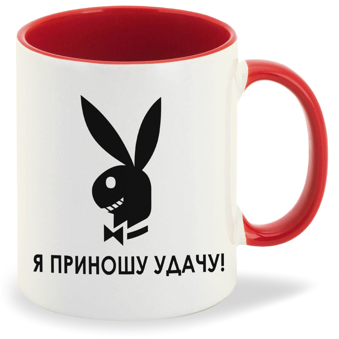 

Кружка CoolPodarok Я приношу удачу Плейбой, Я приношу удачу Плейбой