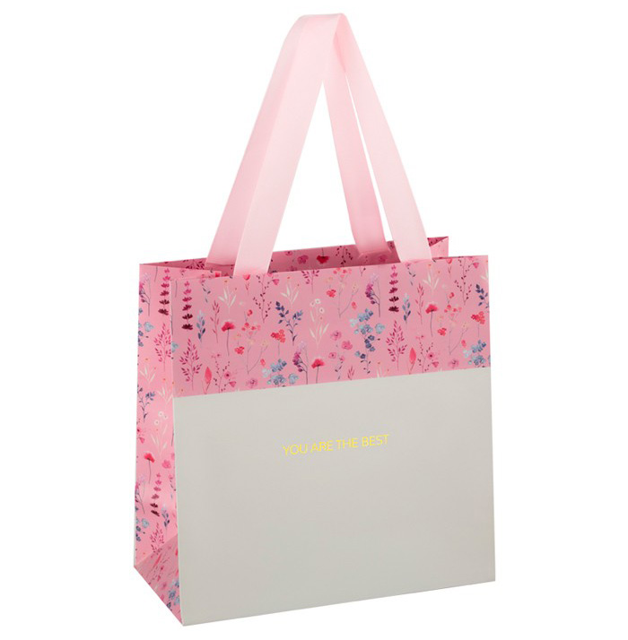 

Пакет 20*20*10см MESHU "Pastel pink", отд. фольгой, матовая ламинация 322465