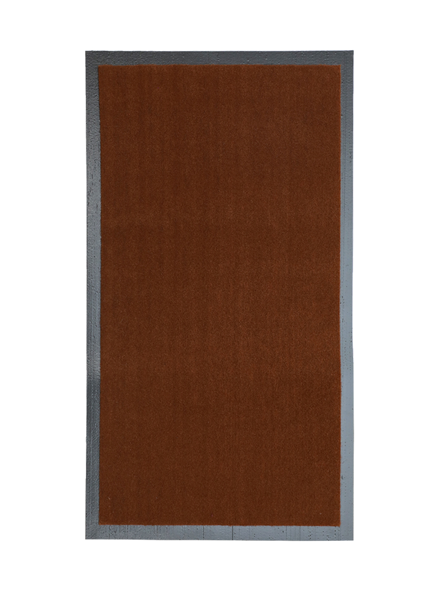 фото Коврик придверный velour 45х75 коричневый арт. укп-41-02 kamalak tekstil