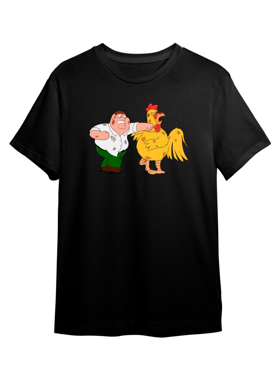 

Футболка унисекс Каждому Своё Гриффины/Family Guy/Мультсериал MUGR11 черная M, Черный, "Гриффины/Family Guy/Мультсериал" MUGR11