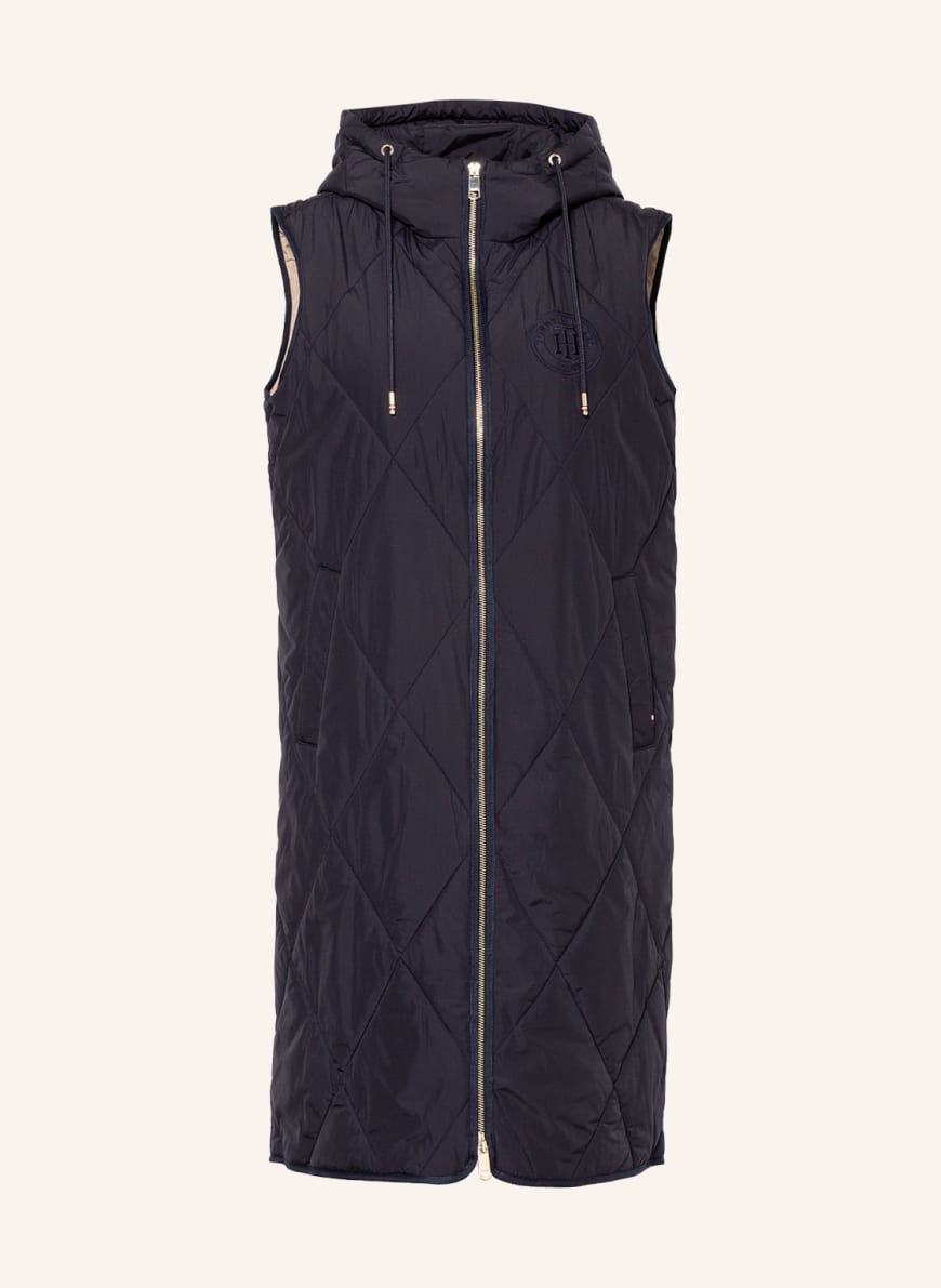 

Утепленный жилет женский Tommy Hilfiger 1001292556 синий M, 1001292556
