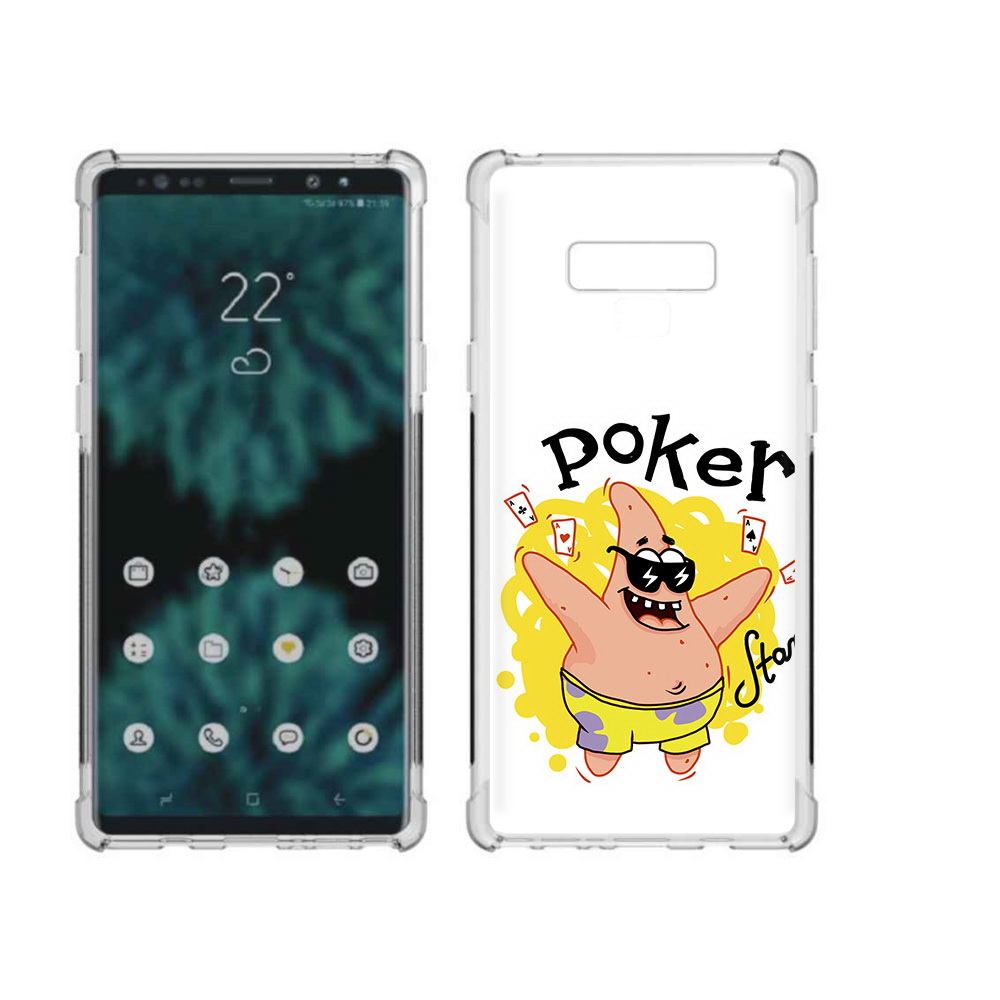 

Чехол MyPads Tocco для Samsung Galaxy Note 9 Патрик (PT115235.598.133), Прозрачный, Tocco