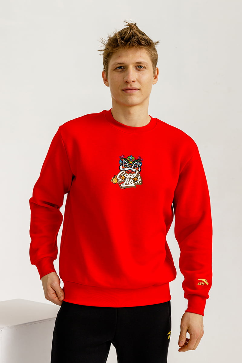 

Свитшот мужской Anta CHINESE NEW YEAR A-SPORTS SHAPE 852318716 красный S, CHINESE NEW YEAR A-SPORTS SHAPE 852318716