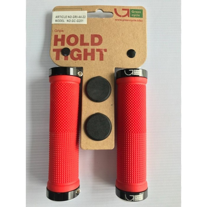 

Грипсы Green Cycle GC-G201 red/black 130мм