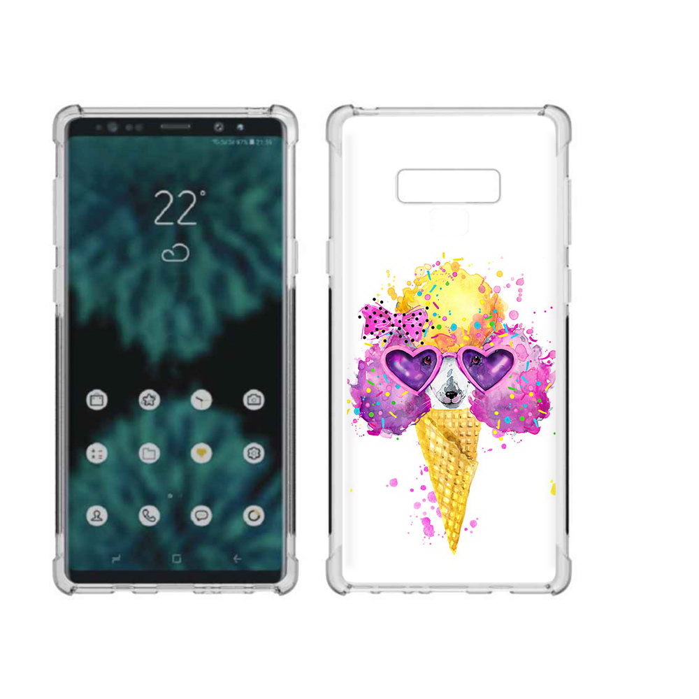 

Чехол MyPads Tocco для Samsung Galaxy Note 9 Рожок (PT115235.598.146), Прозрачный, Tocco